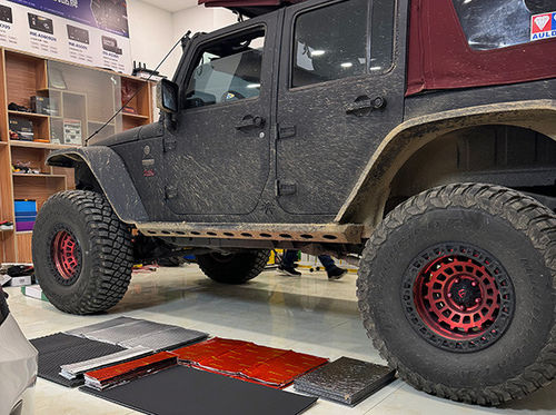 Rubicon Alerta sonora melhorada em todo o carro