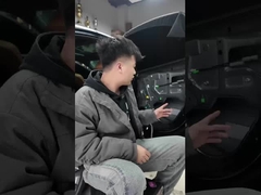 2.5 mm pad de redução de vibração em relevo quadrado automóvel / Automotive Sound And Heat Isolation / Ca