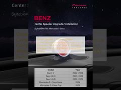 Alto-falante central / Coluna central / Painel de instrumentos montado no centro / Bússola no carro / Bússola do veículo / Bússola / Altímetro / Tela de informações múltiplas (MID) de fábrica