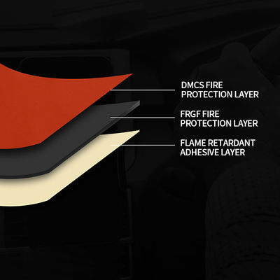 Silica Gel Car Insulation Mat Fire Explosion Proof For Electric Vehicles