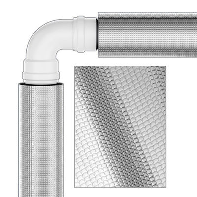 Bom preço Casa de borracha de plástico Isolamento acústico Redução de umidade Vibração do buraco de alfinete Absorção de som do esgoto on-line