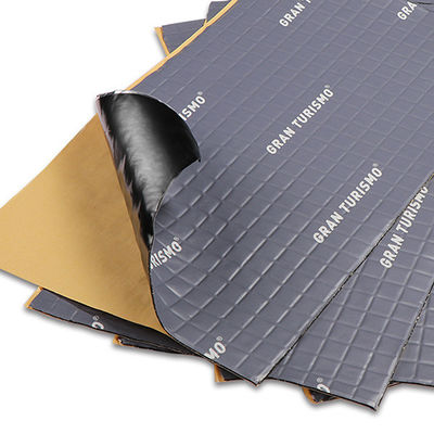 Bom preço 2 mm de almofada de amortecimento / padrão em relevo quadrado / silêncio / isolamento acústico e térmico automotivo on-line